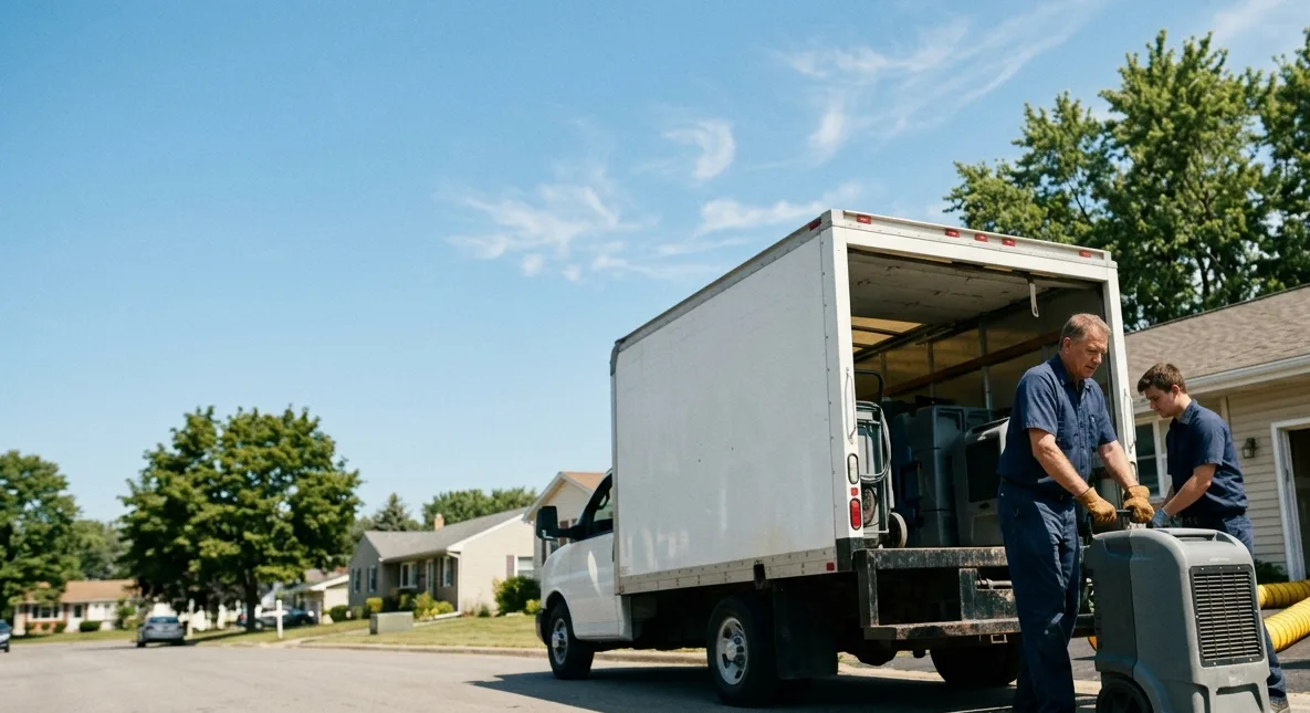 Water Damage Cleanup in Pontiac, IL near me